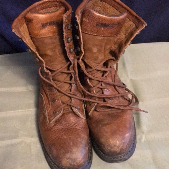 MEN WOLVERINE WORK BOOTS - Picture 2 of 5